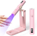 Secador de Unhas UV LED Recarregável com Temporizador