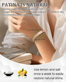 Pulseiras de cobre puro para mulheres