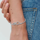 Pulseira dourada prata Original 925