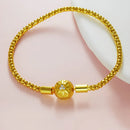 Pulseira dourada prata Original 925