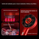 Massageador de Couro Cabeludo Elétrico com Luz Vermelha em 3 Modos