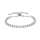 Huitan-Pulseiras Femininas de Zircônia Cúbica Espumante